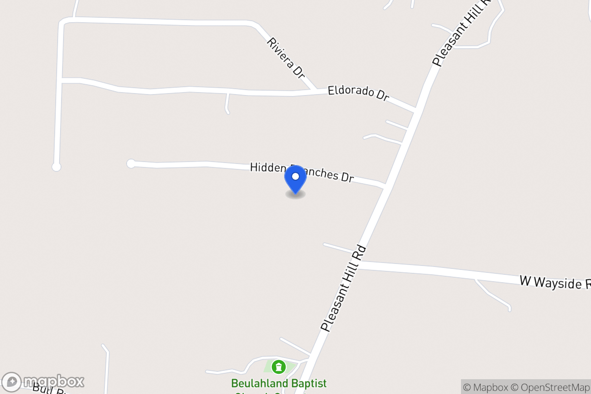 Map of 58 Hidden Branches Dr