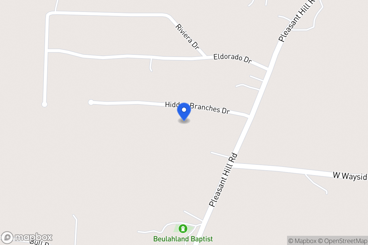 Map of 68 Hidden Branches Dr