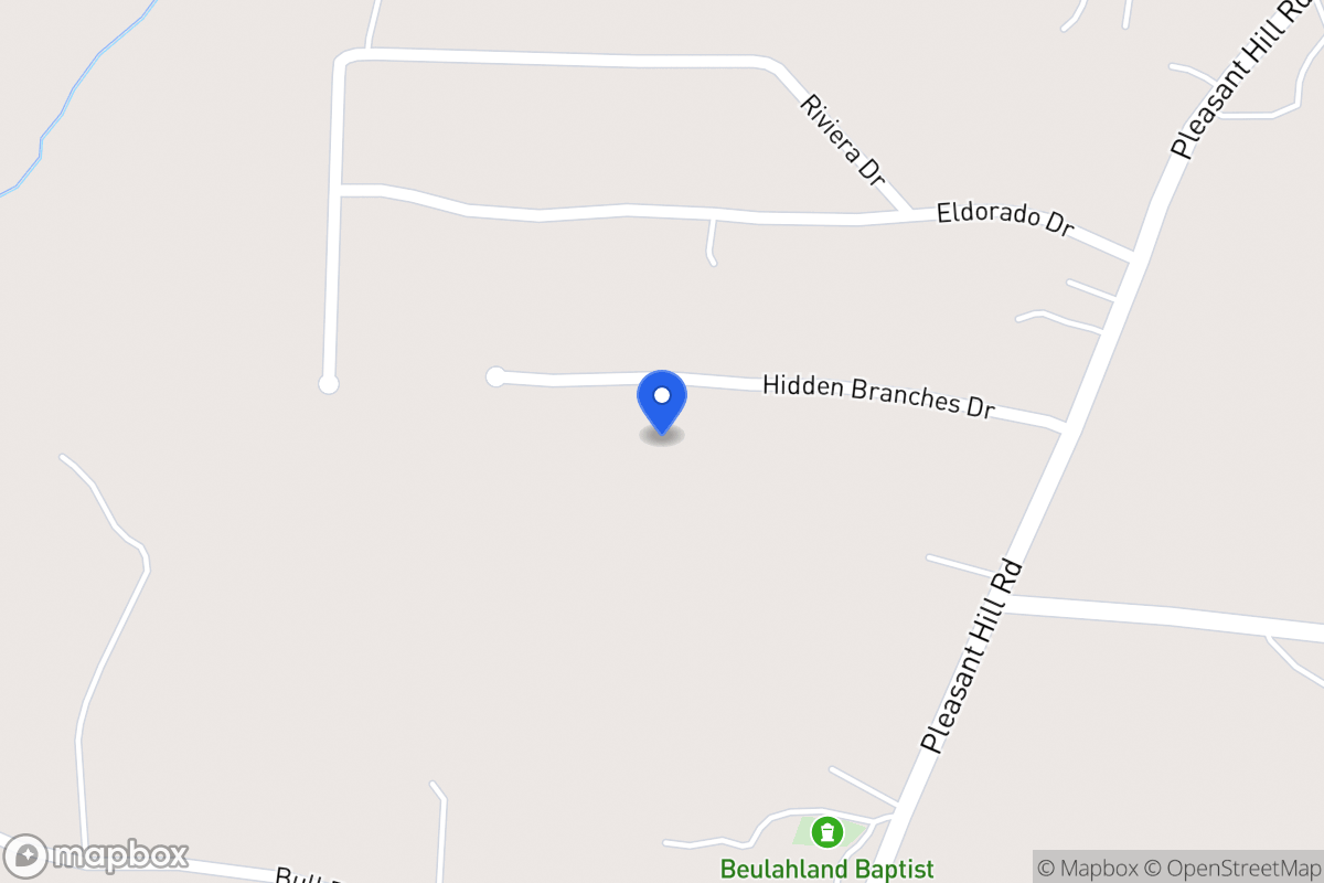 Map of 118 Hidden Branches Dr