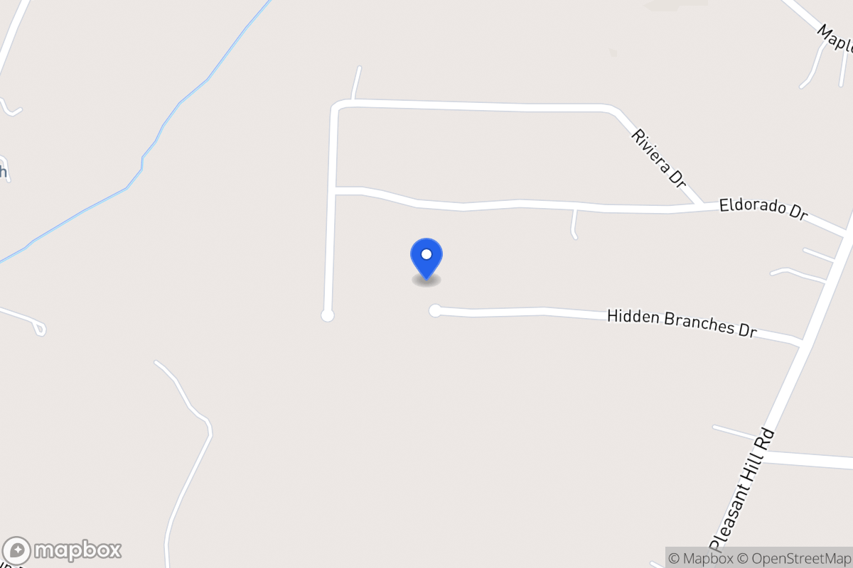 Map of 165 Hidden Branches Dr