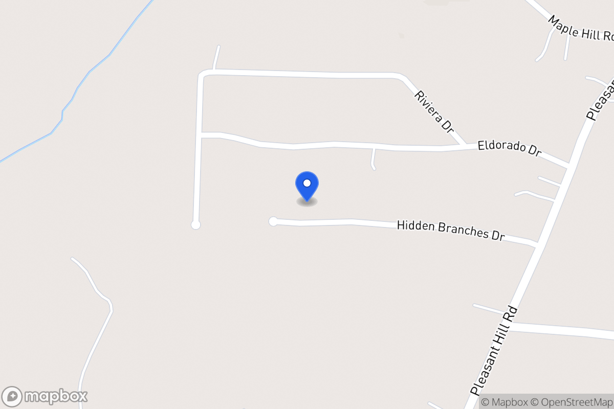 Map of 143 Hidden Branches Dr