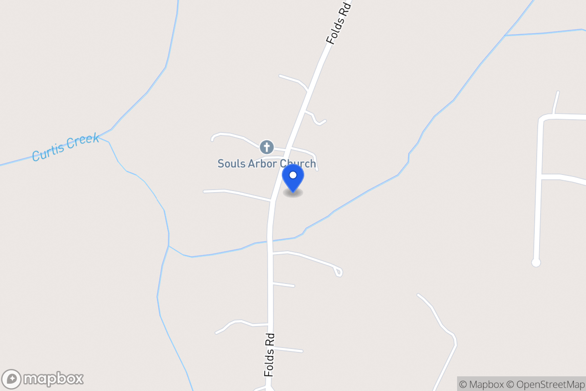 Map of 825 Folds Rd