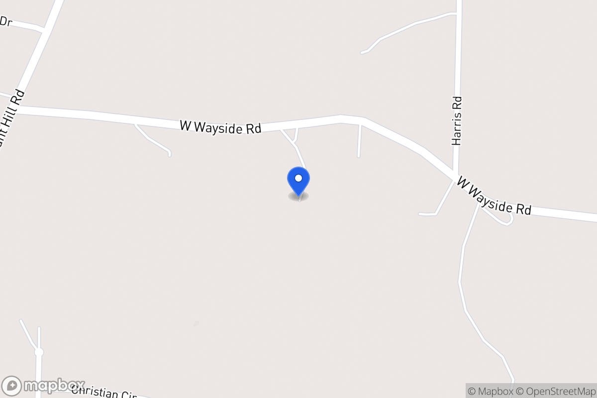 Map of 175 W Wayside Rd