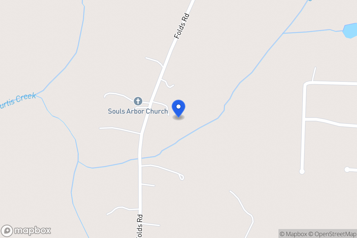 Map of 875 Folds Rd