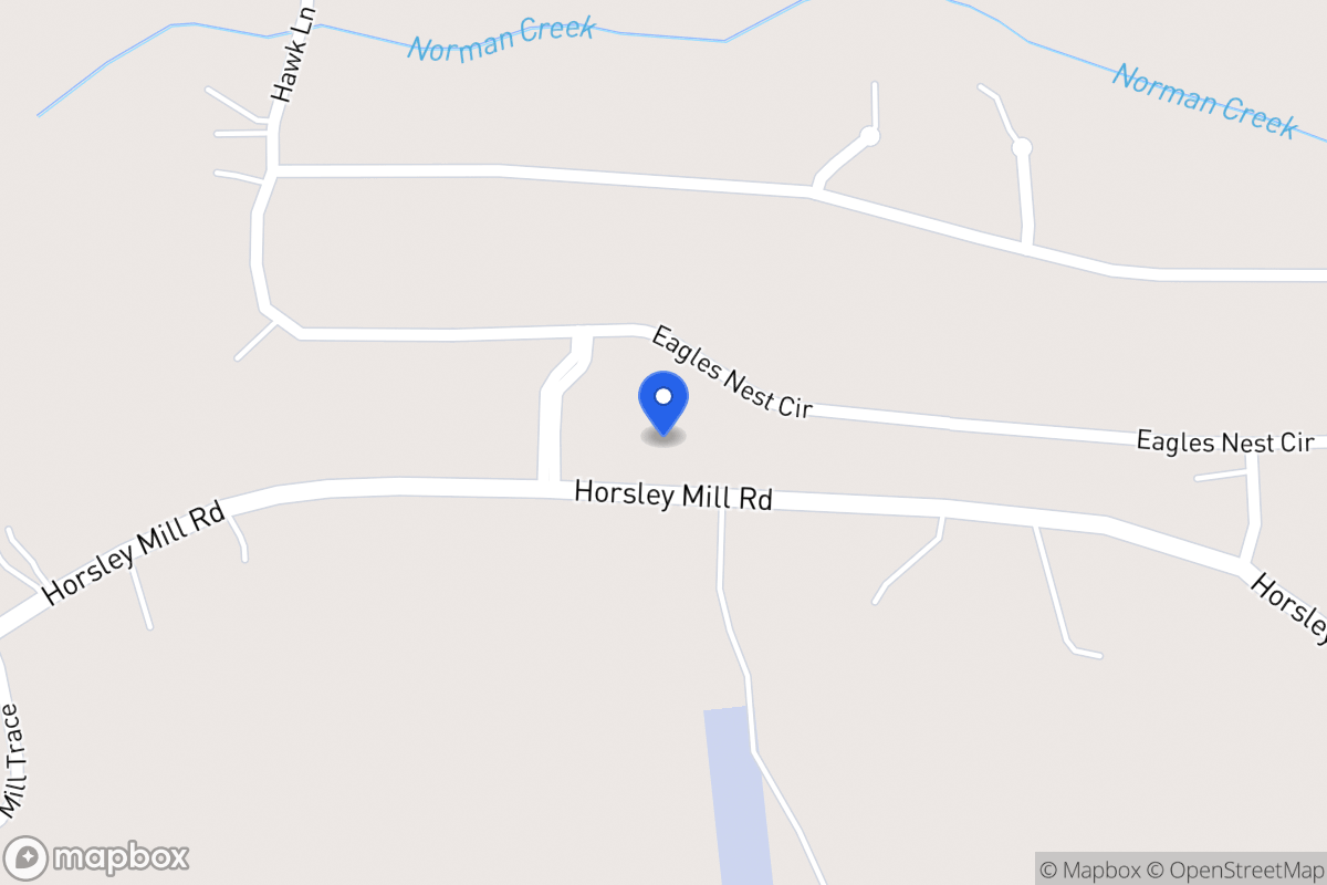 Map of 1430 Horsley Mill Rd