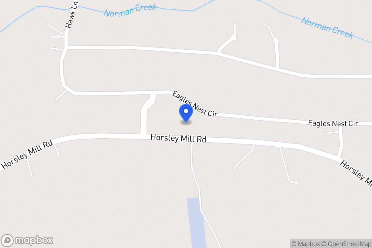 Map of 1440 Horsley Mill Rd