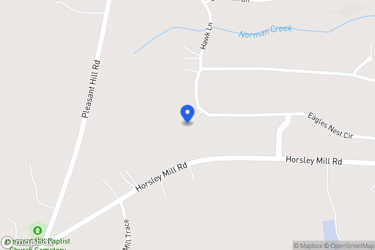 Map of 245 Eagles Nest Cir