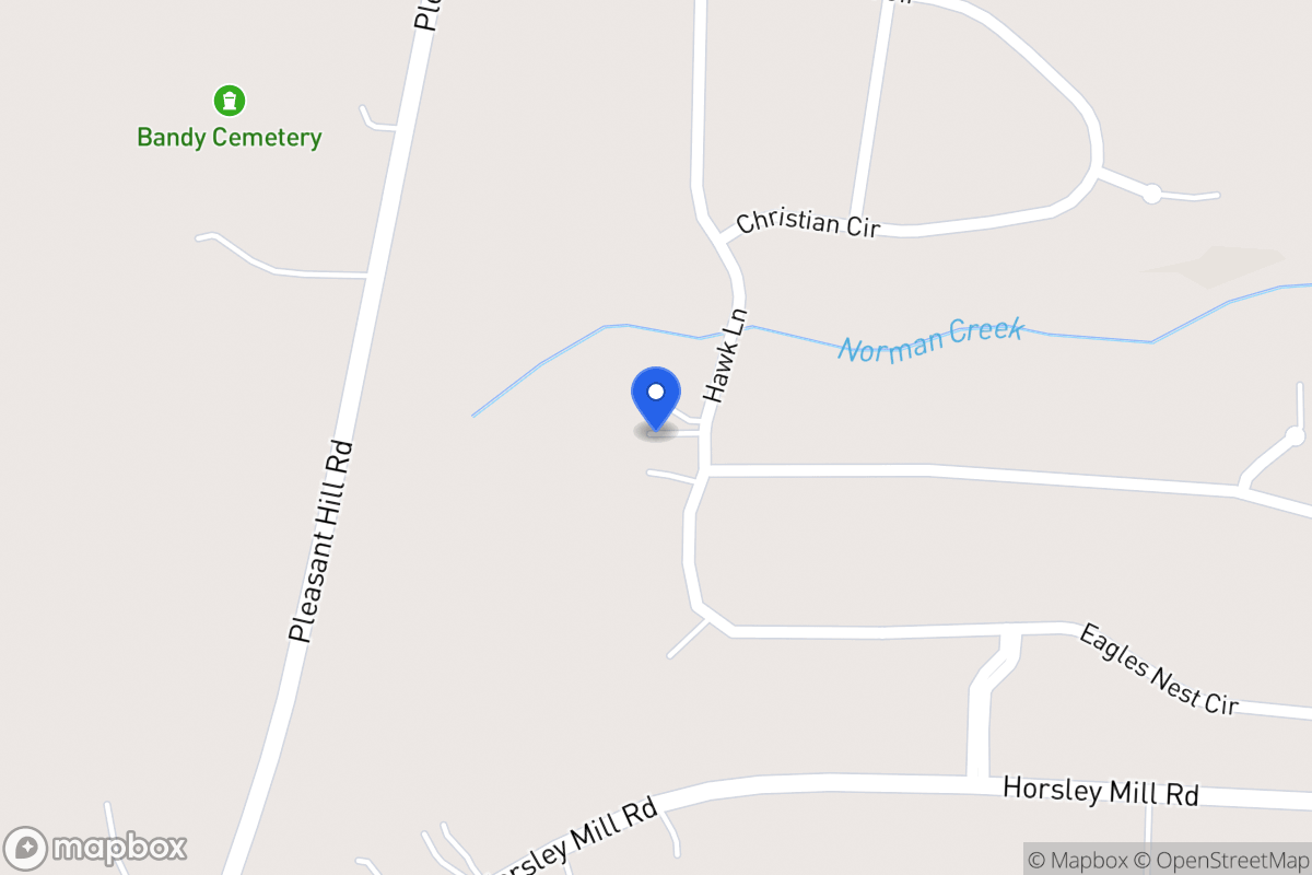 Map of 105 Hawk Ln