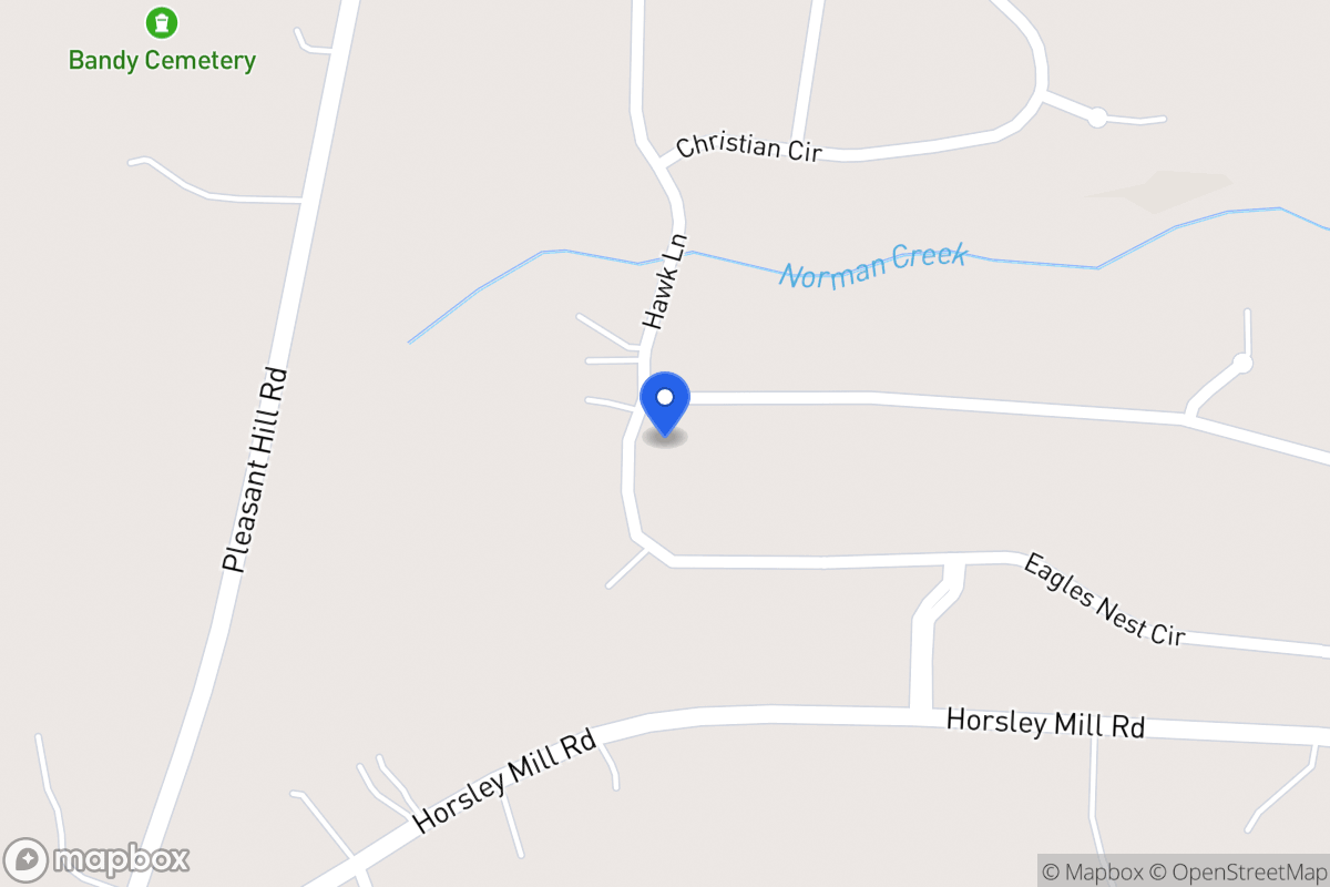 Map of 384 Eagles Nest Cir