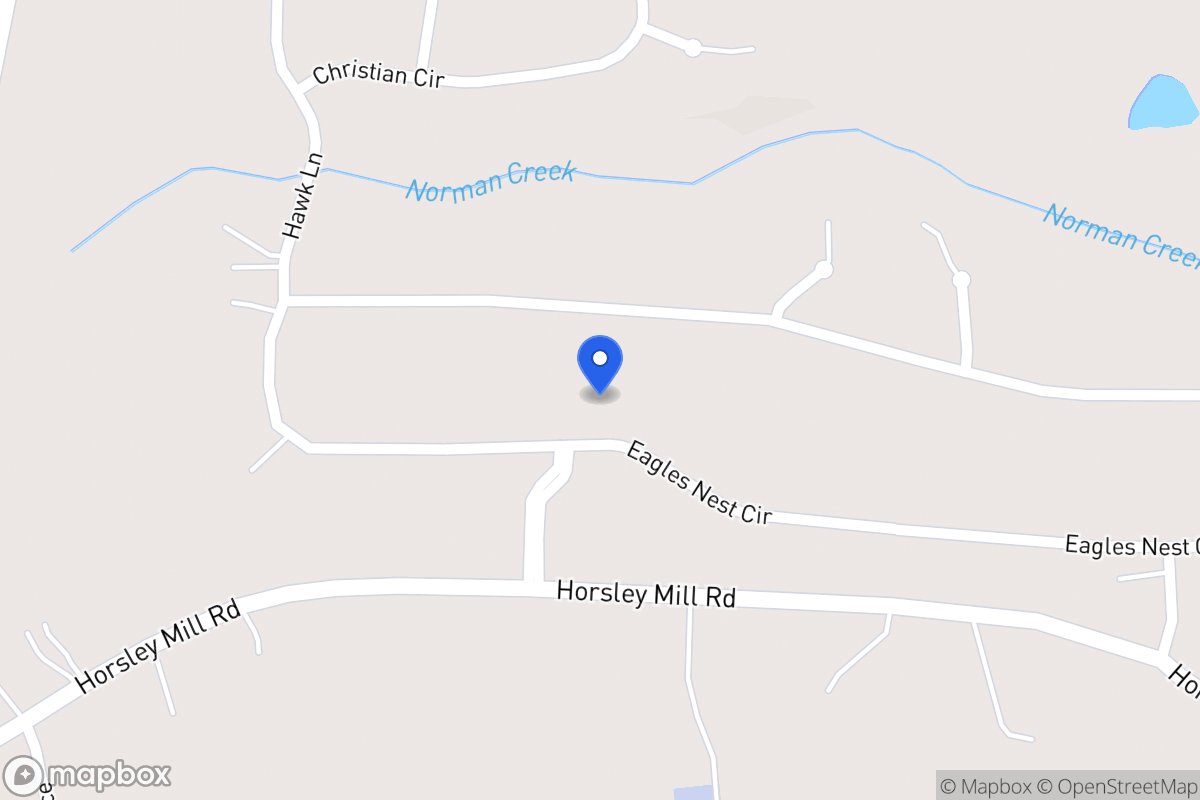 Map of 1450 Eagles Nest Cir