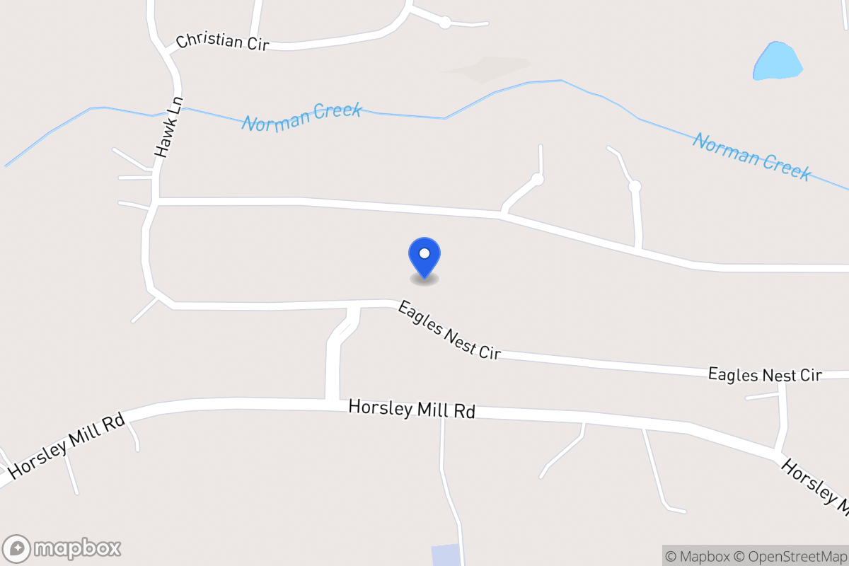 Map of 1420 Eagles Nest Cir