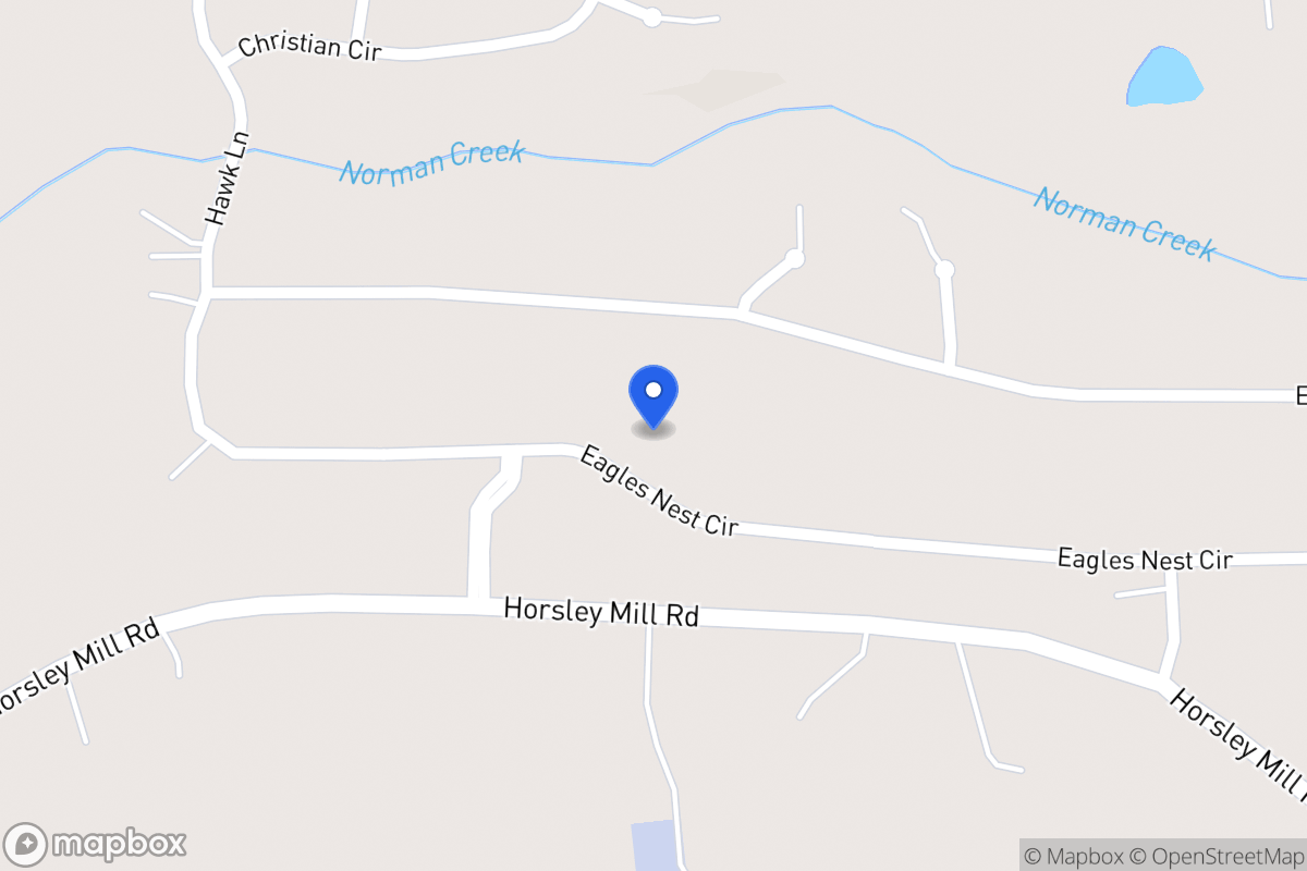 Map of 1408 Eagles Nest Cir