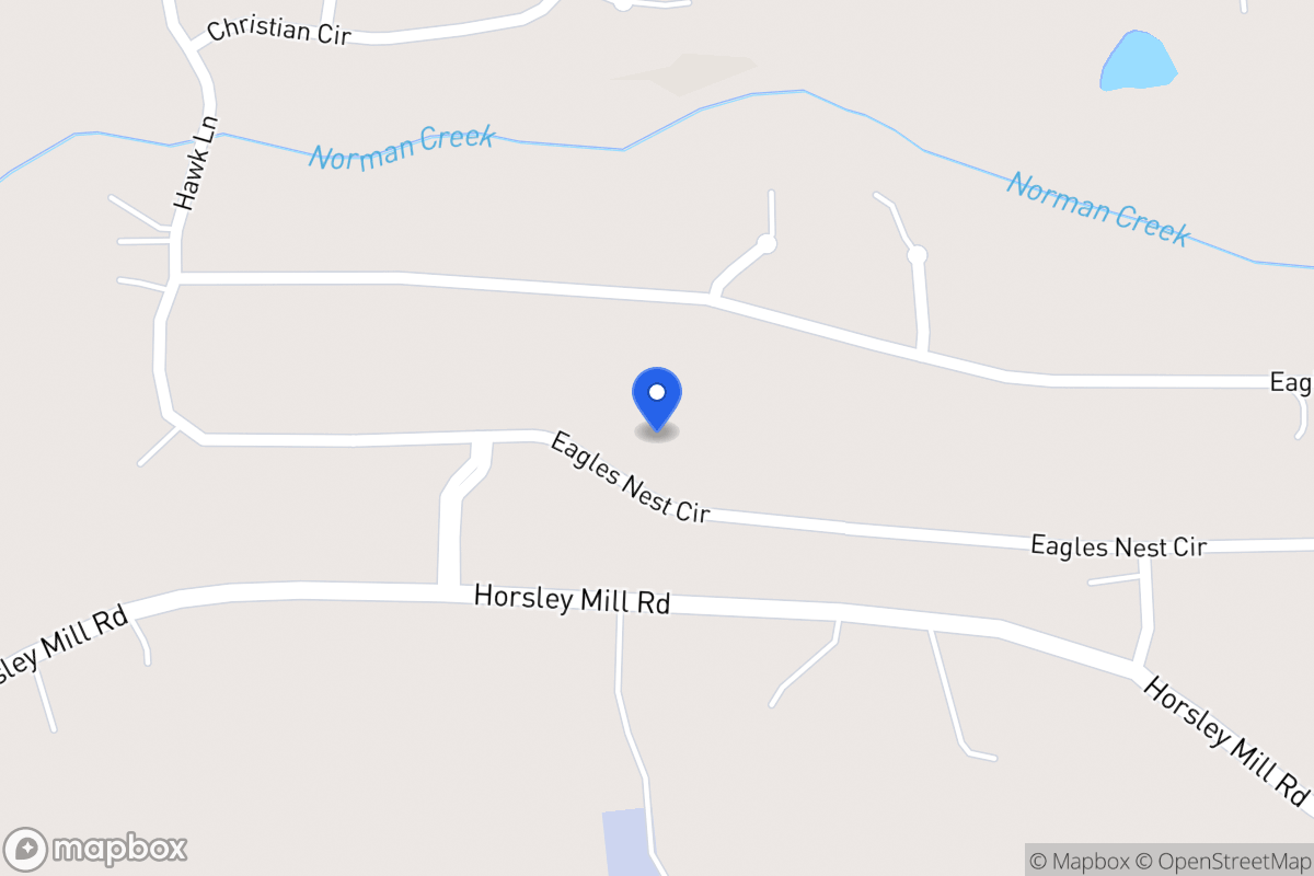 Map of 1390 Eagles Nest Cir