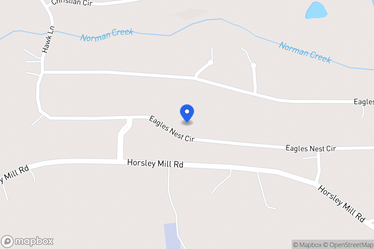 Map of 1368 Eagles Nest Cir