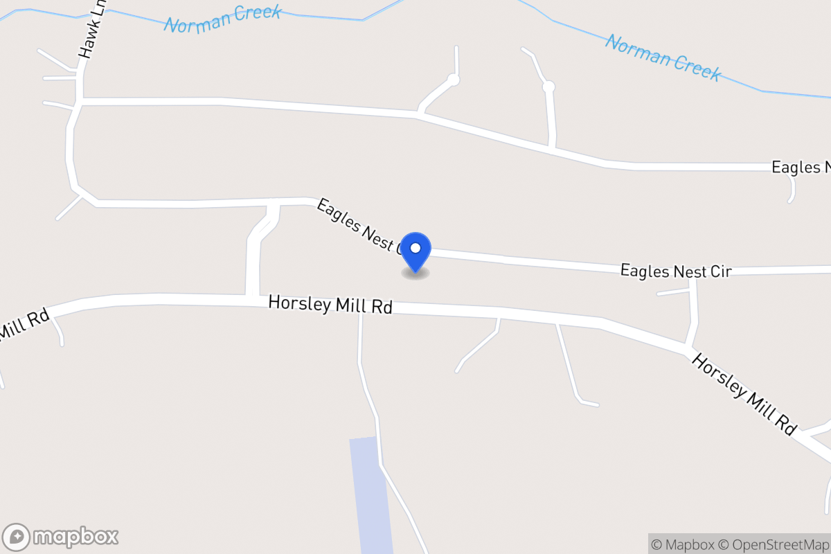 Map of 1345 Eagles Nest Cir