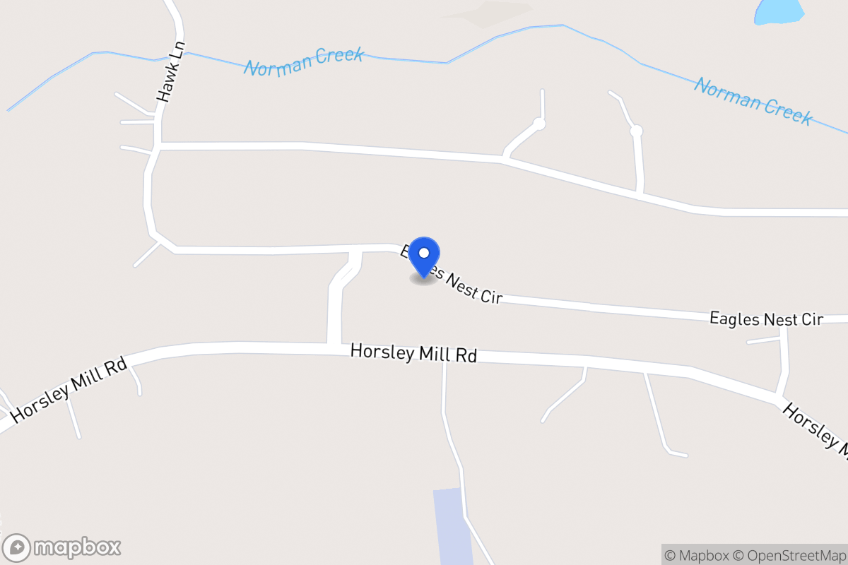 Map of 1405 Eagles Nest Cir