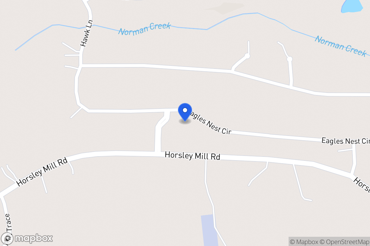 Map of 1425 Eagles Nest Cir