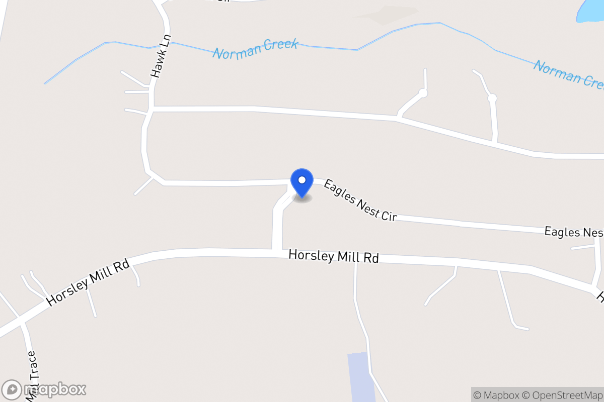 Map of 1445 Eagles Nest Cir