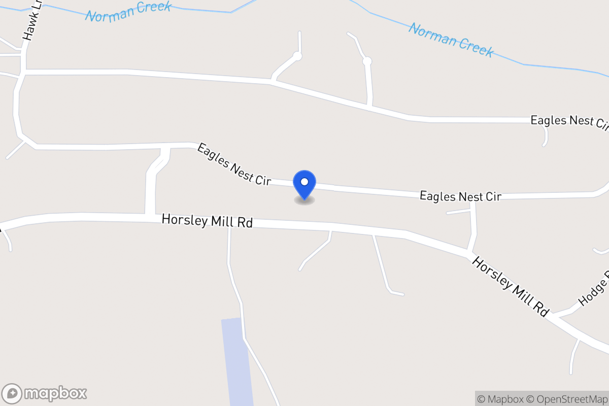 Map of 1313 Eagles Nest Cir