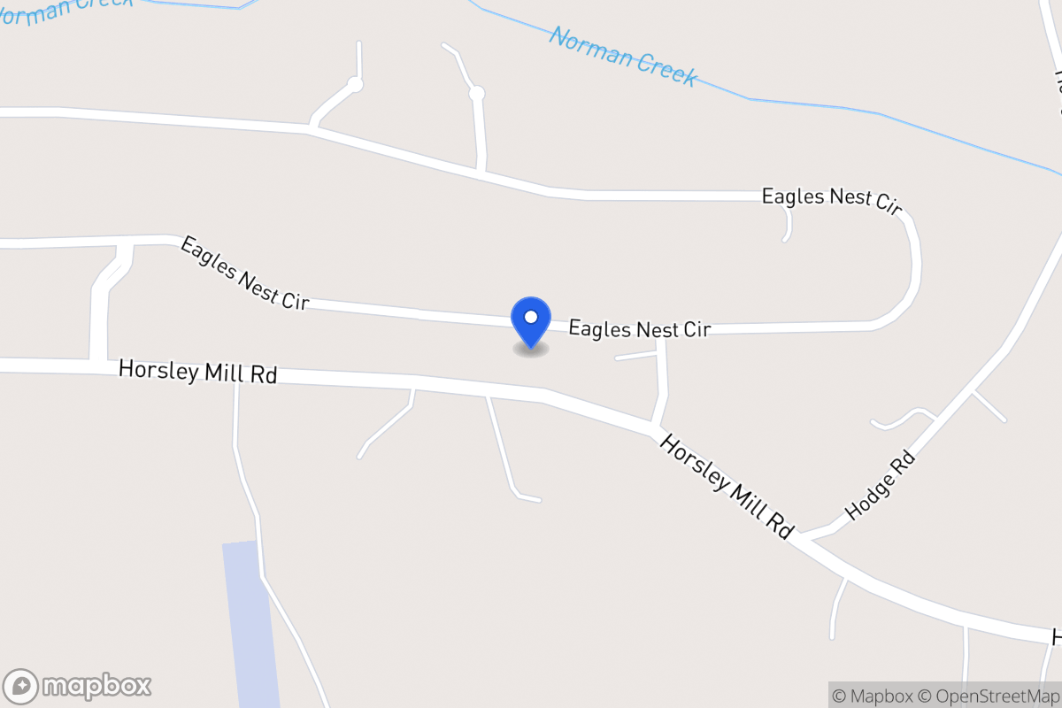 Map of 1233 Eagles Nest Cir