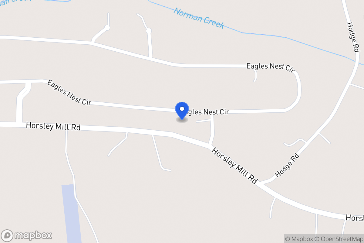 Map of 1217 Eagles Nest Cir