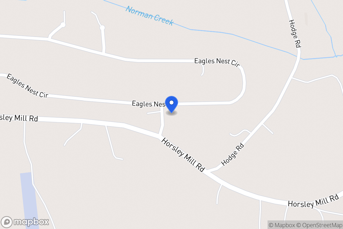 Map of 1153 Eagles Nest Cir