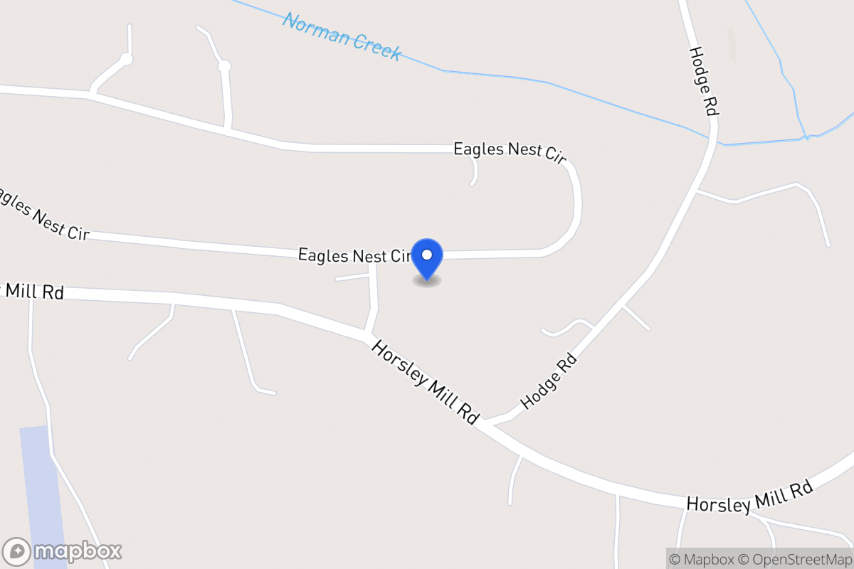 Map of 1137 Eagles Nest Cir