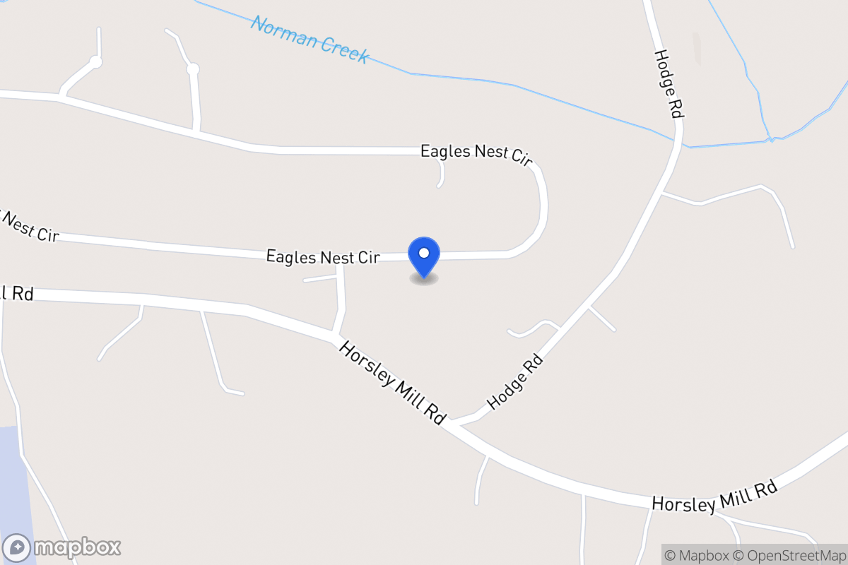 Map of 1121 Eagles Nest Cir