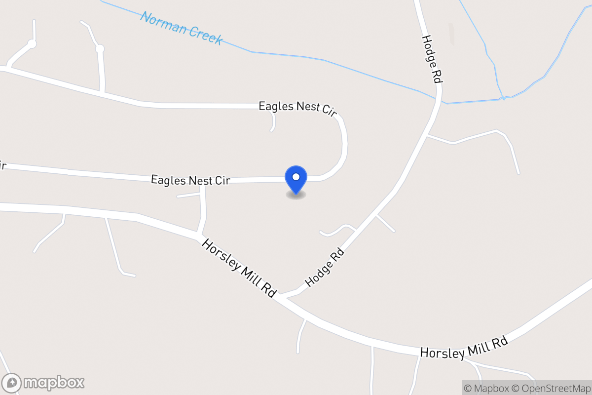 Map of 1089 Eagles Nest Cir