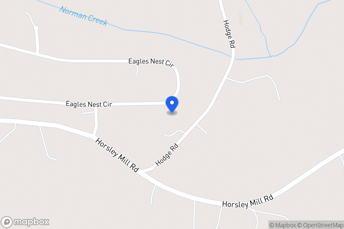 Map of 1057 Eagles Nest Cir