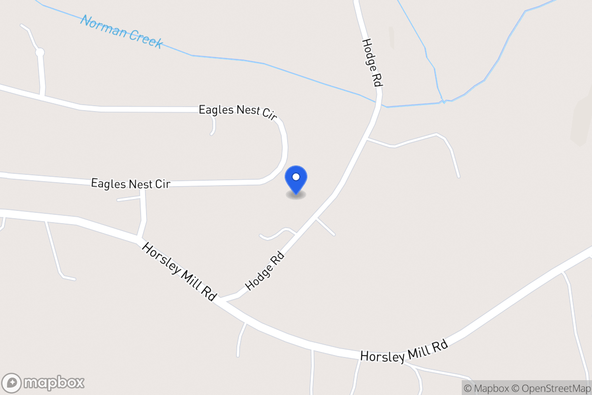 Map of 1035 Eagles Nest Cir