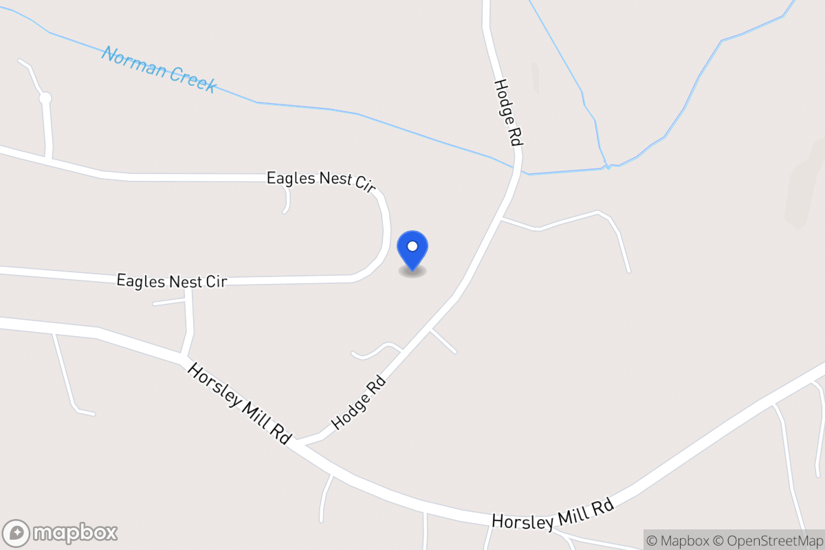 Map of 1019 Eagles Nest Cir