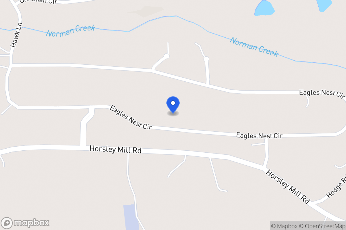 Map of 1312 Eagles Nest Cir