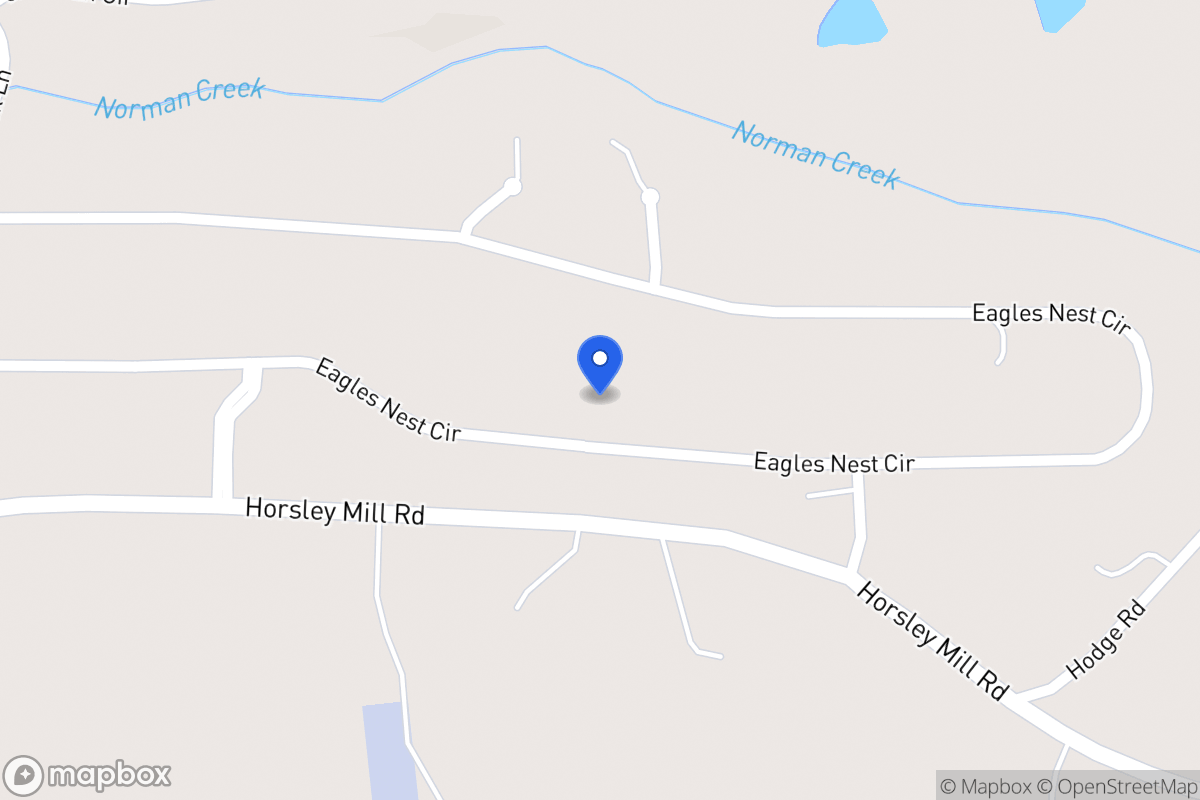 Map of 1282 Eagles Nest Cir