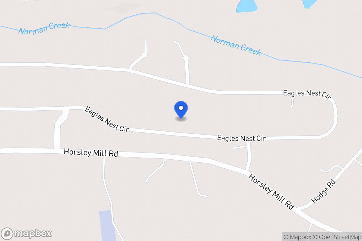 Map of 1266 Eagles Nest Cir