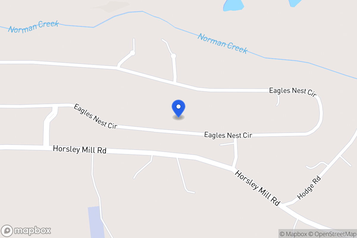 Map of 1250 Eagles Nest Cir