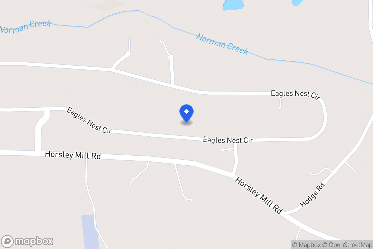 Map of 1234 Eagles Nest Cir