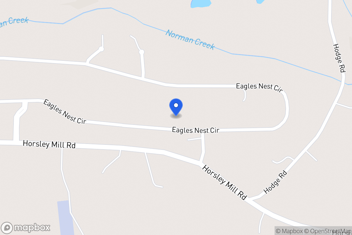 Map of 1218 Eagles Nest Cir