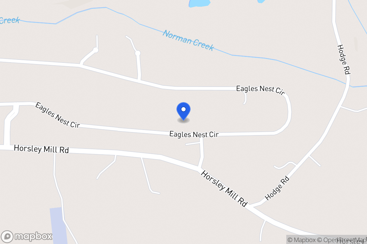 Map of 1204 Eagles Nest Cir