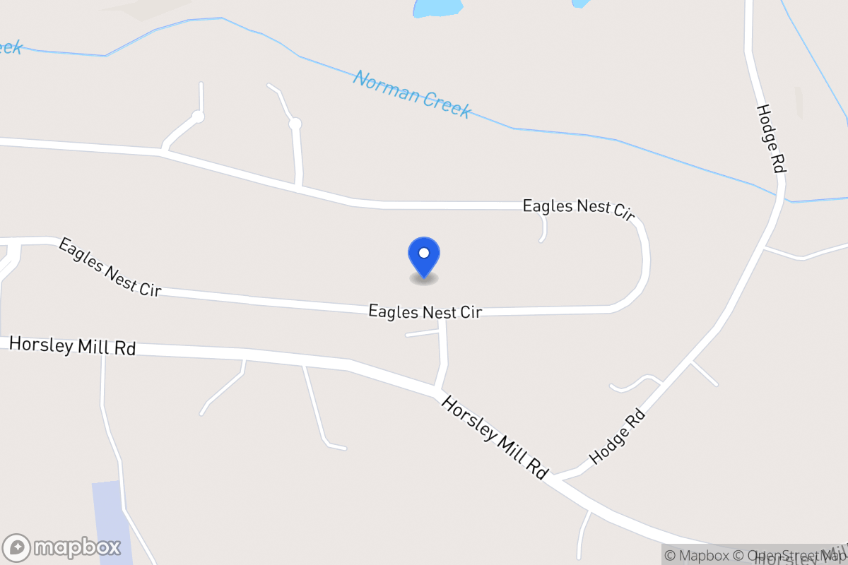 Map of 1184 Eagles Nest Cir