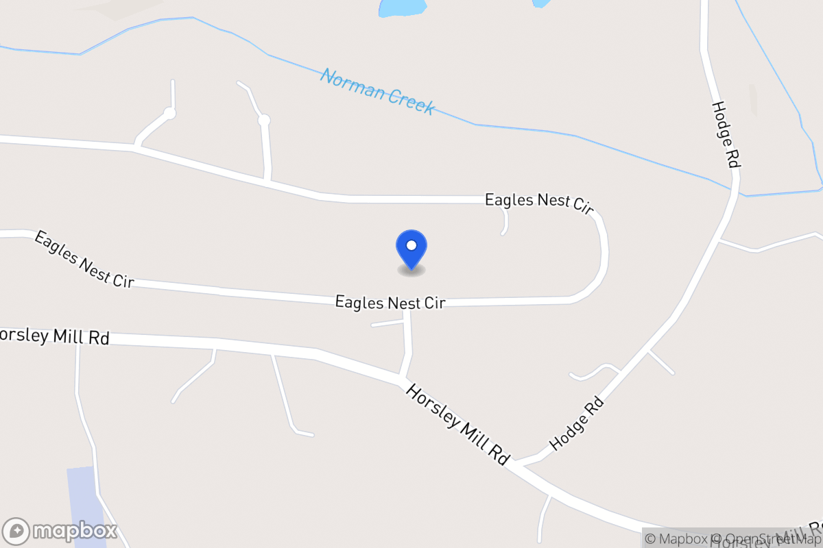 Map of 1164 Eagles Nest Cir