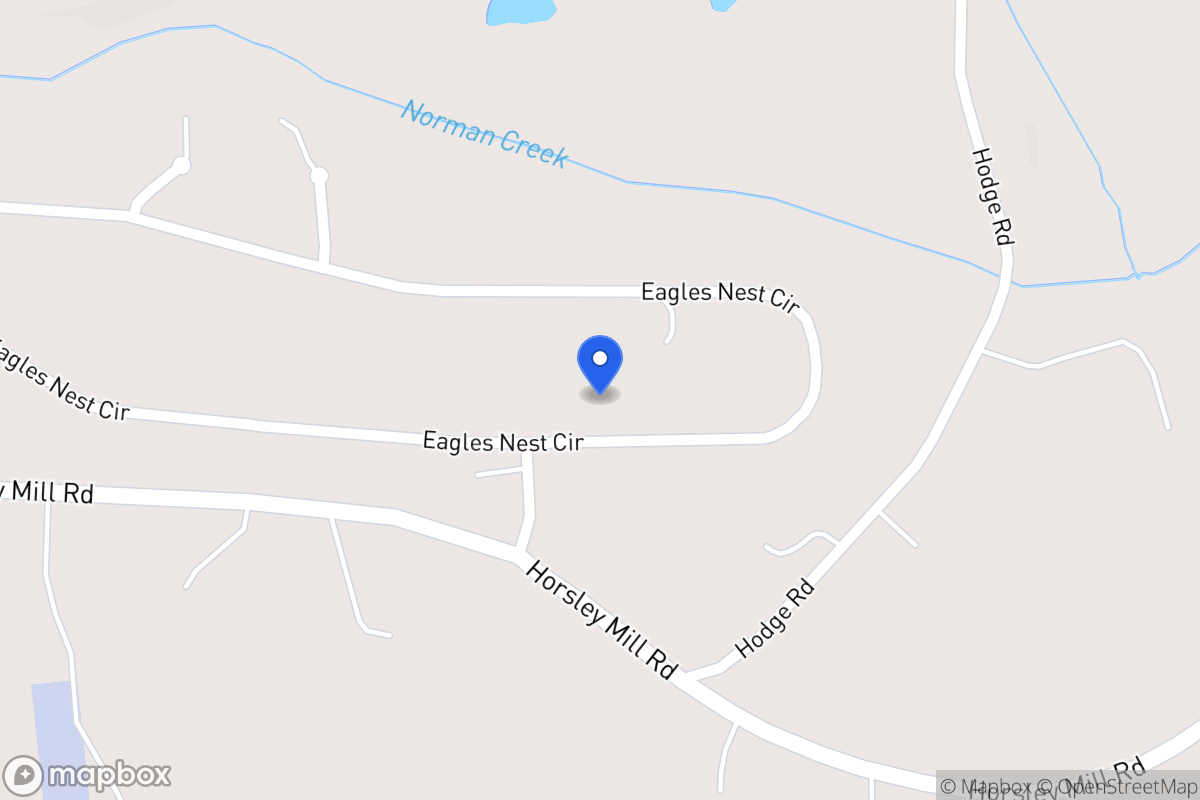 Map of 1136 Eagles Nest Cir