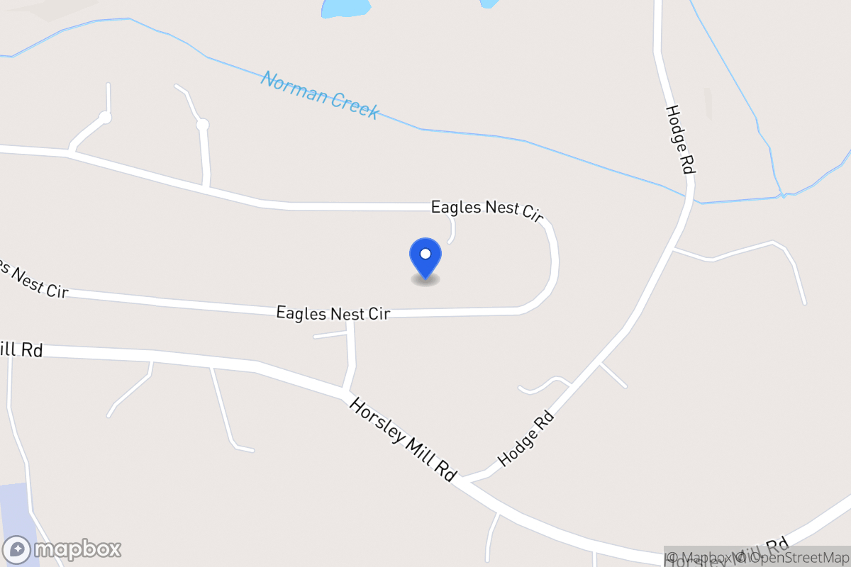 Map of 1122 Eagles Nest Cir