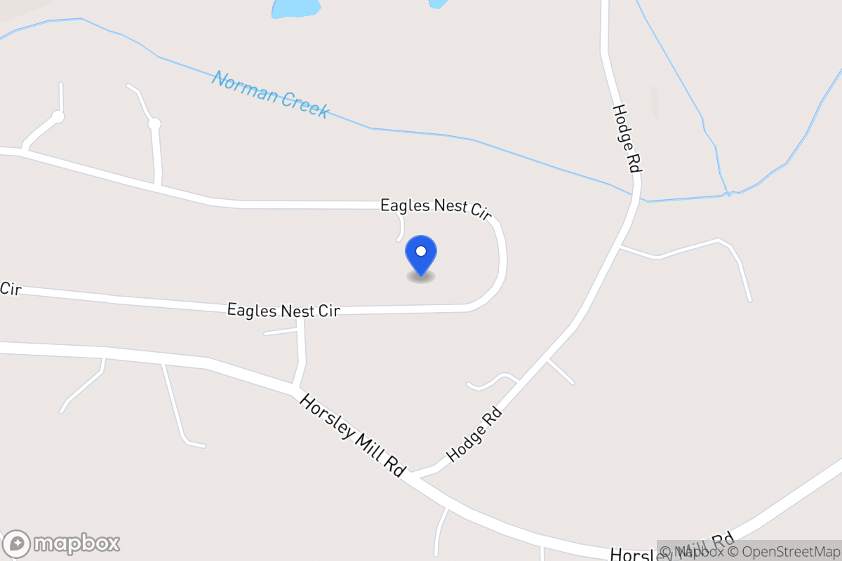 Map of 1090 Eagles Nest Cir