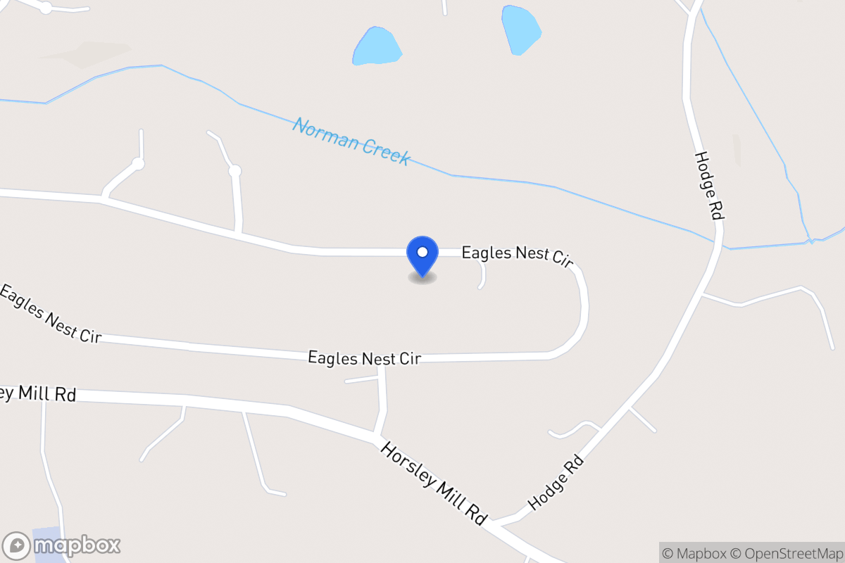 Map of 852 Eagles Nest Cir