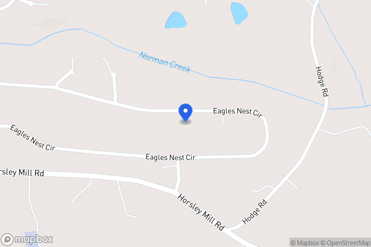 Map of 846 Eagles Nest Cir
