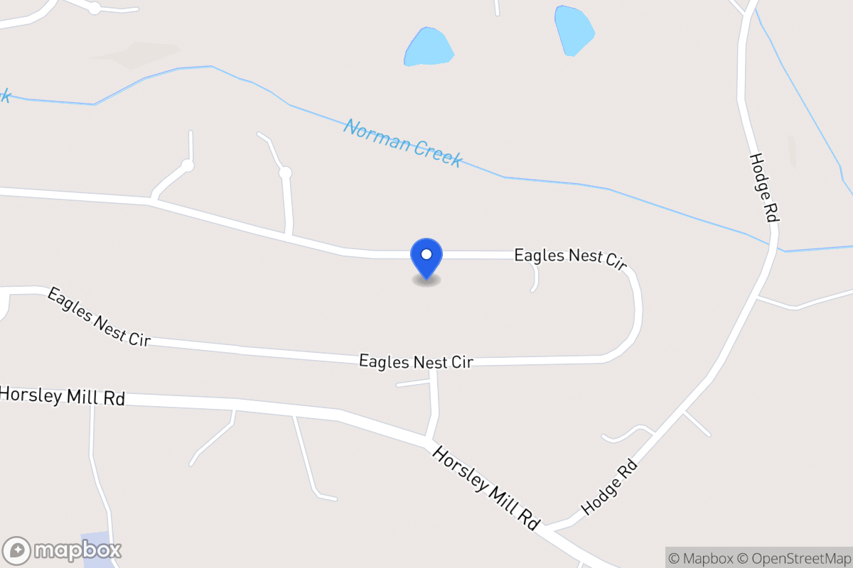 Map of 832 Eagles Nest Cir