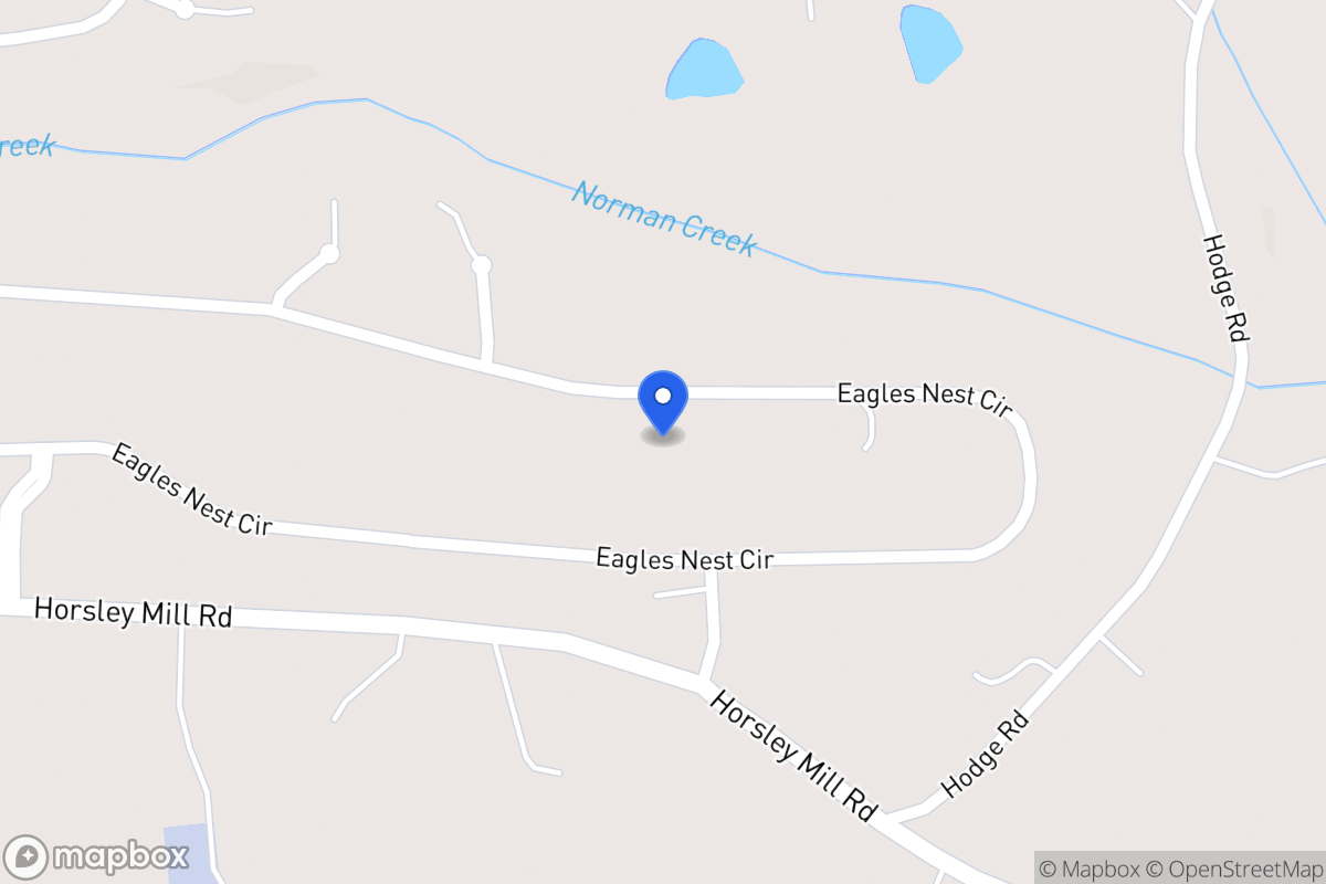 Map of 836 Eagles Nest Cir