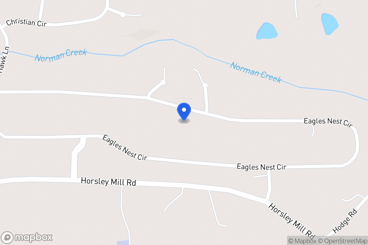 Map of 676 Eagles Nest Cir