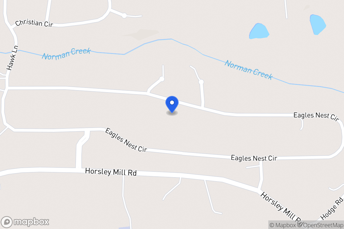 Map of 654 Eagles Nest Cir
